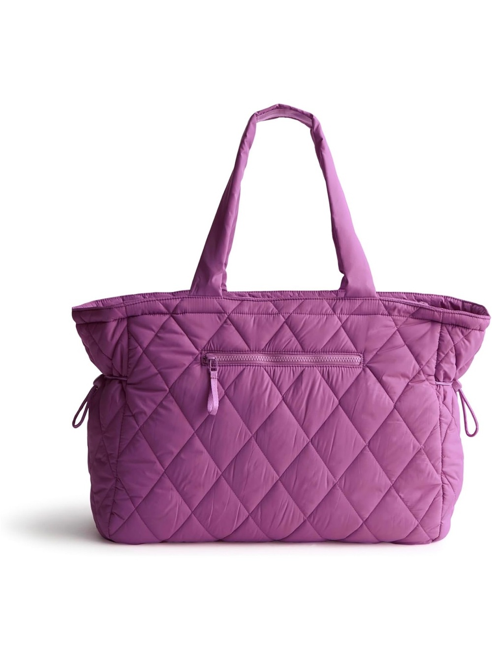 New Vera Bradley Purple Quilted Knollton Travel Tote Bag